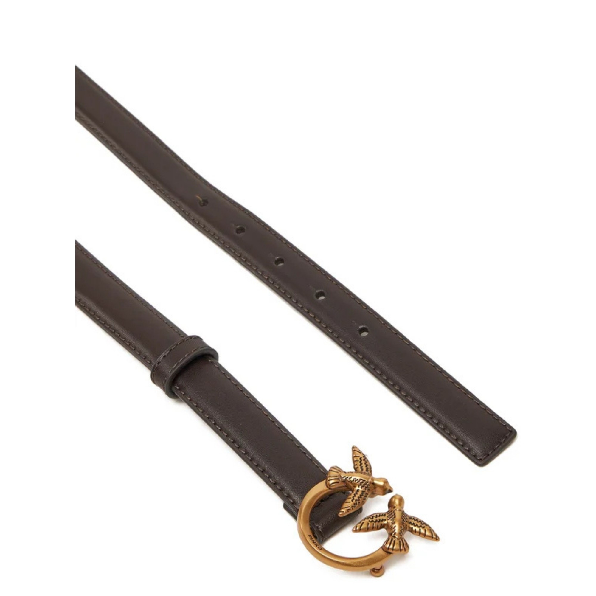 PINKO Diržas moterims, Ruda, Love berry h2 belt 3