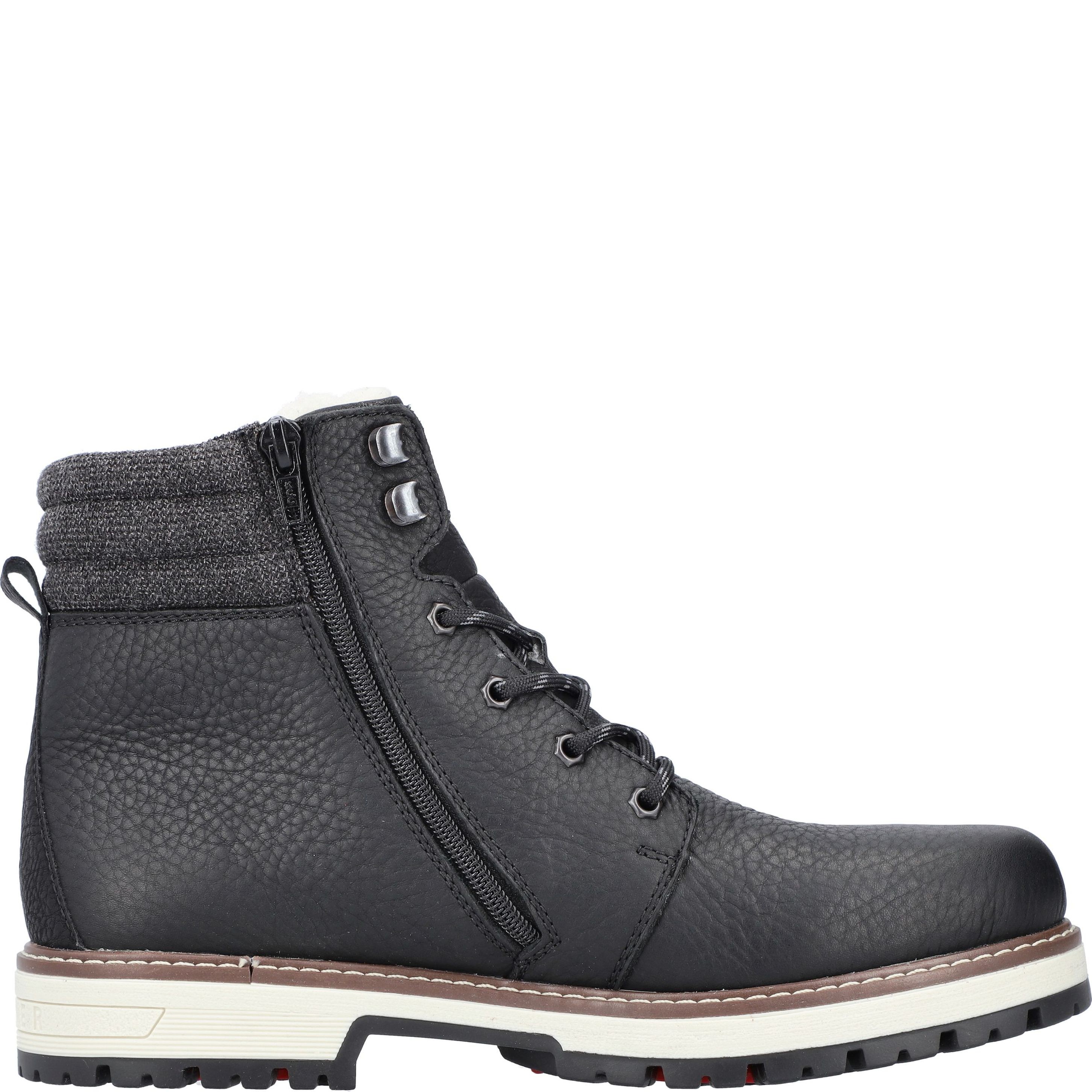 RIEKER Aulinukai vyrams, Juoda, BOOTIES 3