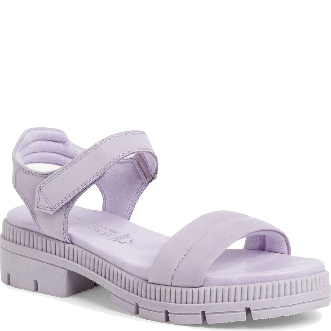 MARCO TOZZI Basutės moterims, Violetinė, SANDALS 1