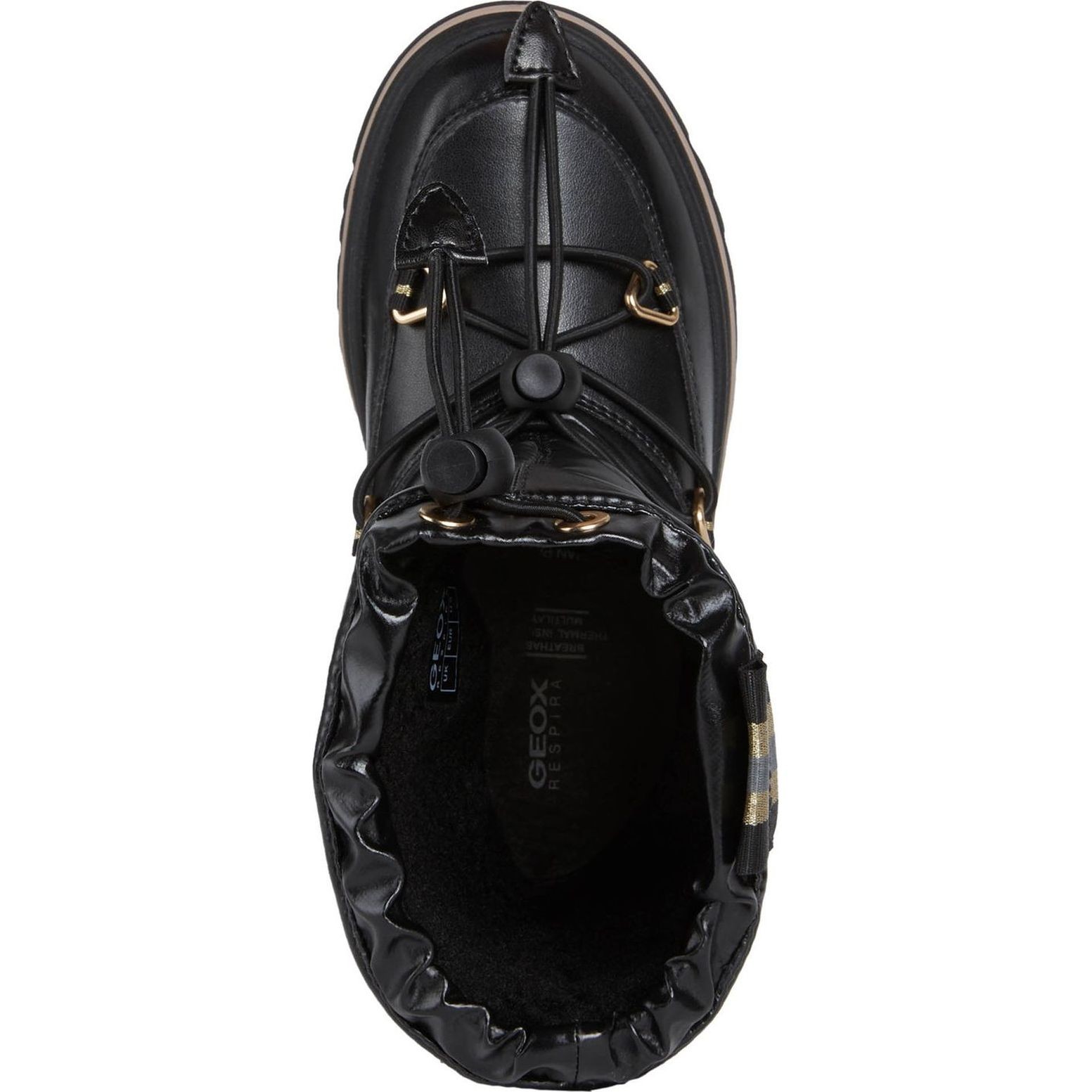 GEOX Aulinukai mergaitėms, Juoda, ADELHIDE AB BOOTIES 5