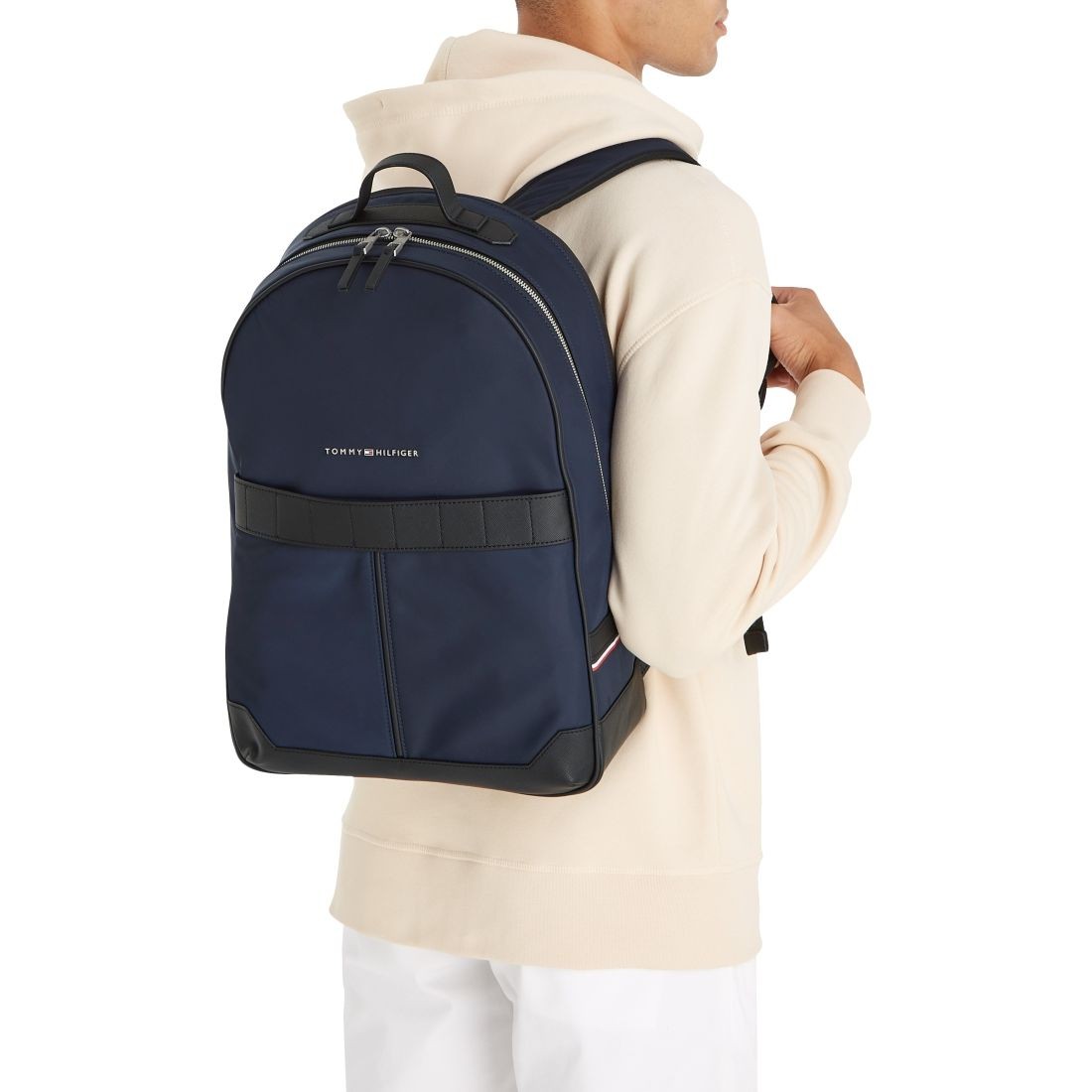TOMMY HILFIGER Kuprinė vyrams, Mėlyna, Elevated backpack 3