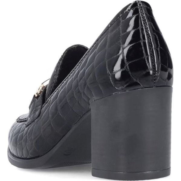 RIEKER Loaferiai moterims, Juoda, Ladies shoes 6