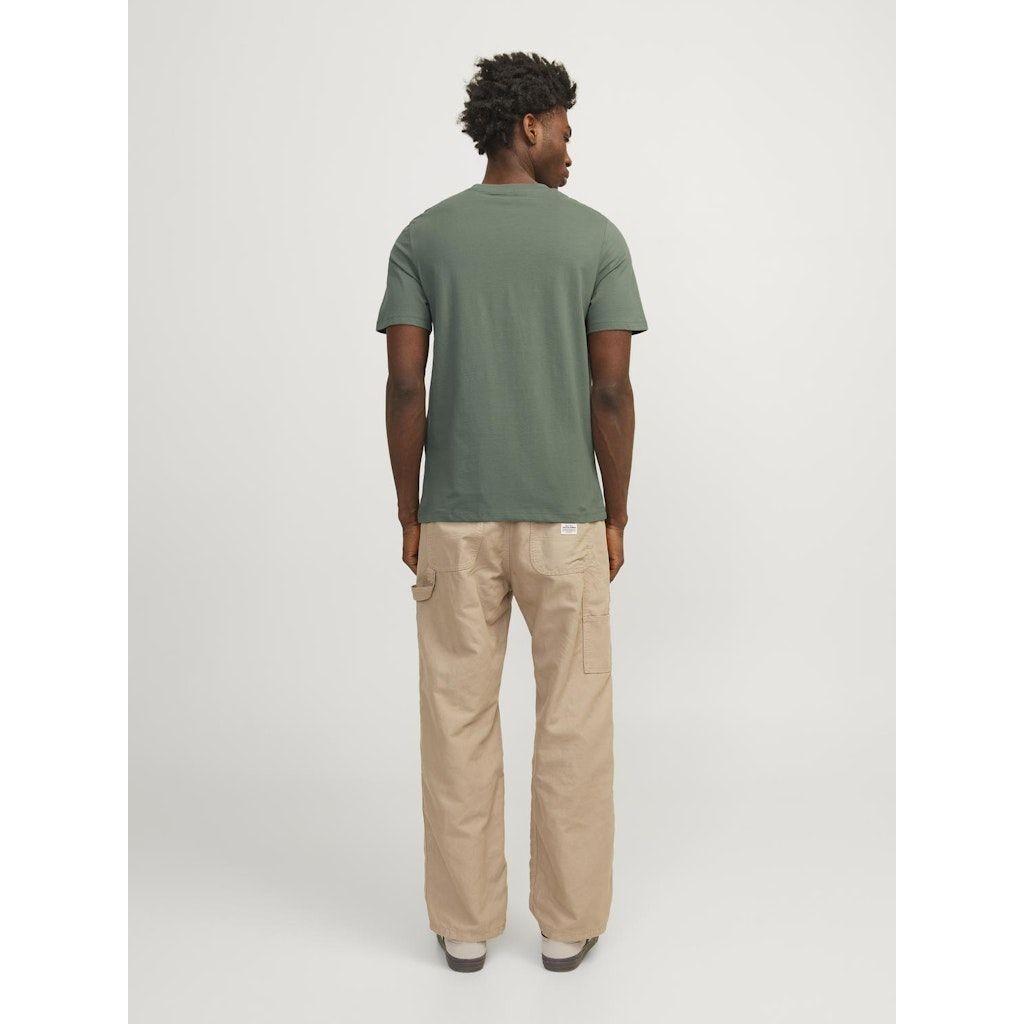 JACK & JONES Marškinėliai vyrams, Žalia, JORSTAR TEE SS CREW 3