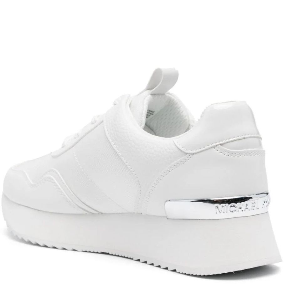 MICHAEL KORS Laisvalaikio bateliai moterims, Balta, Raina trainer 3