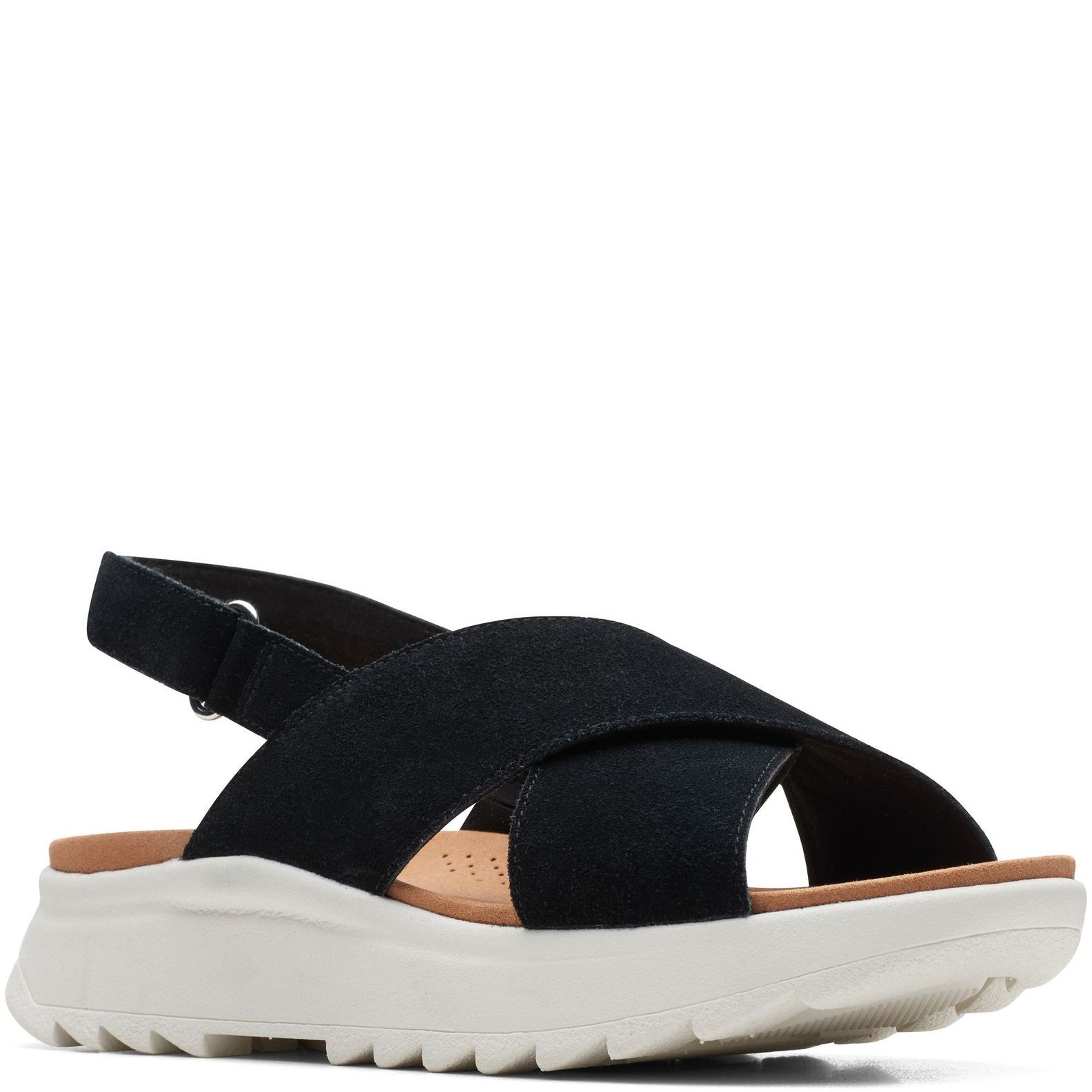 CLARKS Basutės moterims, Juoda, DashLite Wish Sandals 1