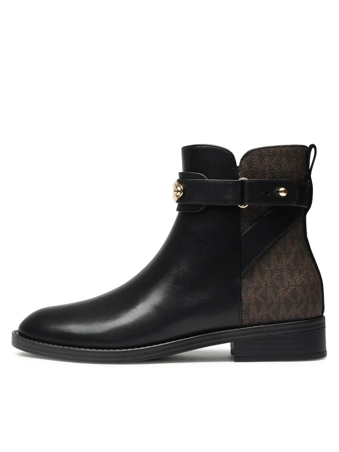 MICHAEL KORS Aulinukai moterims, Juoda, Darcy flat bootie 6