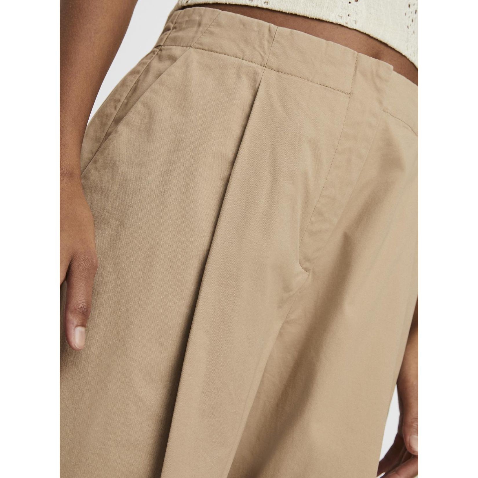 VERO MODA Kelnės moterims, Smėlio, VMCHARLIE HR LOO 7