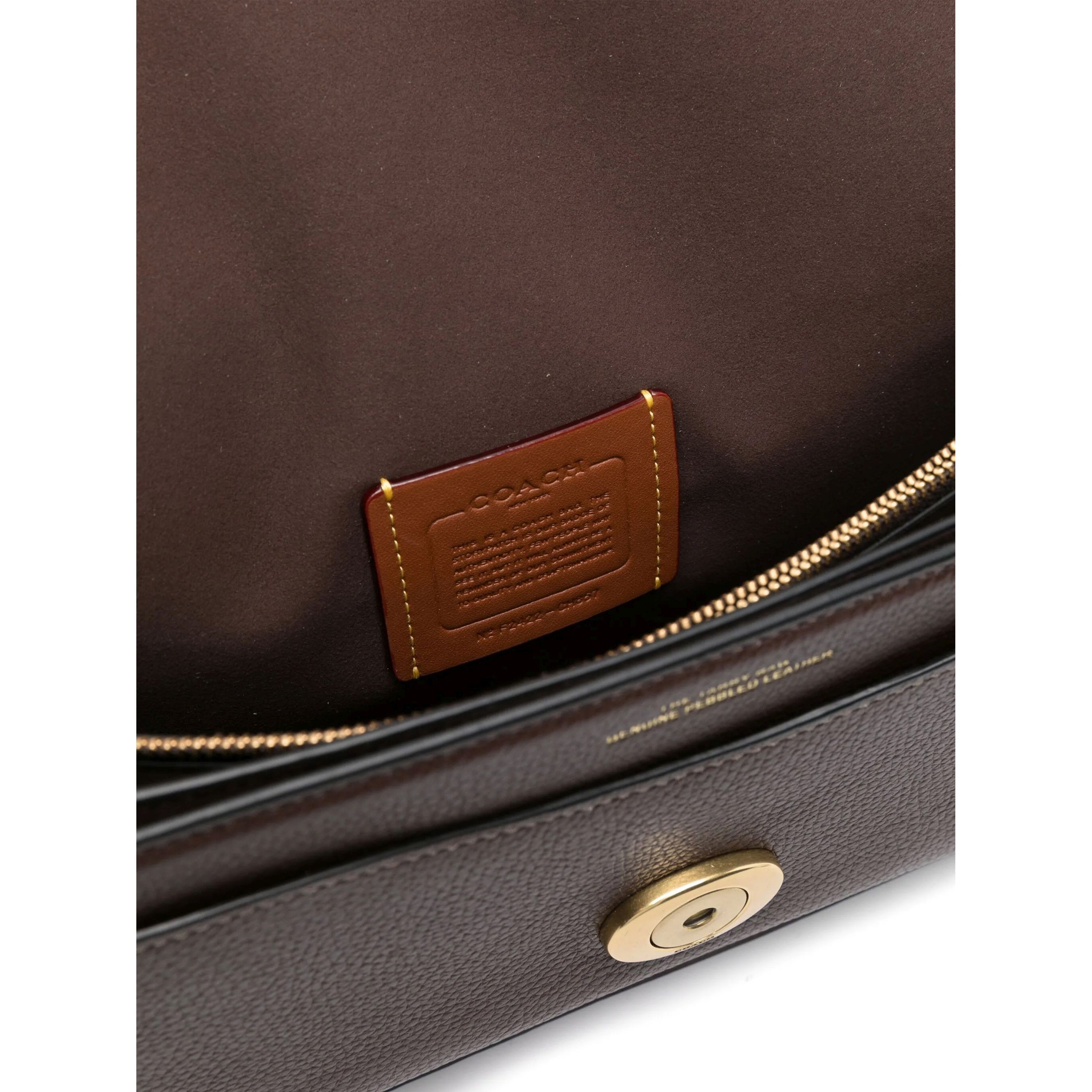 COACH Rankinė per petį moterims, Ruda, Shoulder bag 2