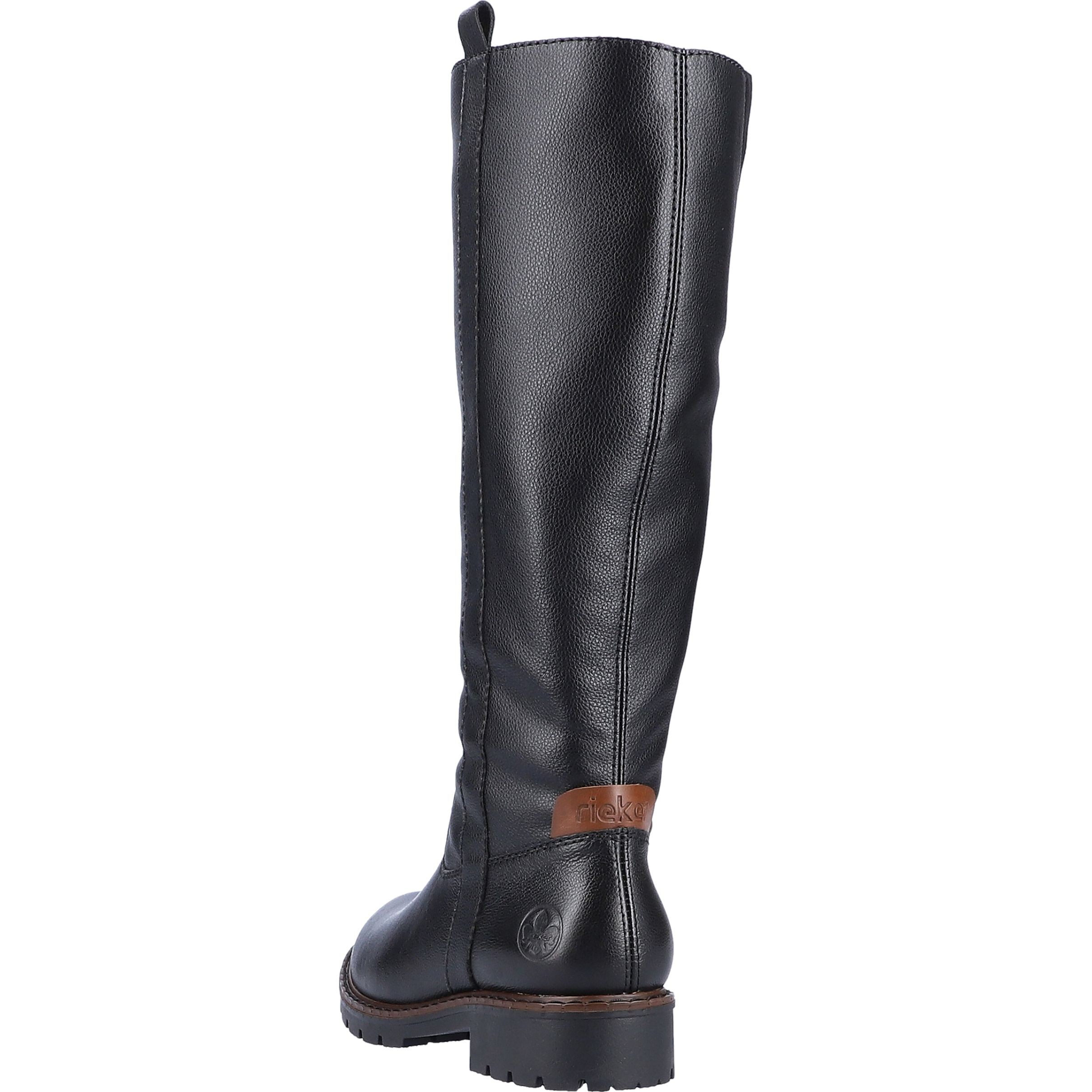 RIEKER Auliniai moterims, Juoda, Ladies' boots 6