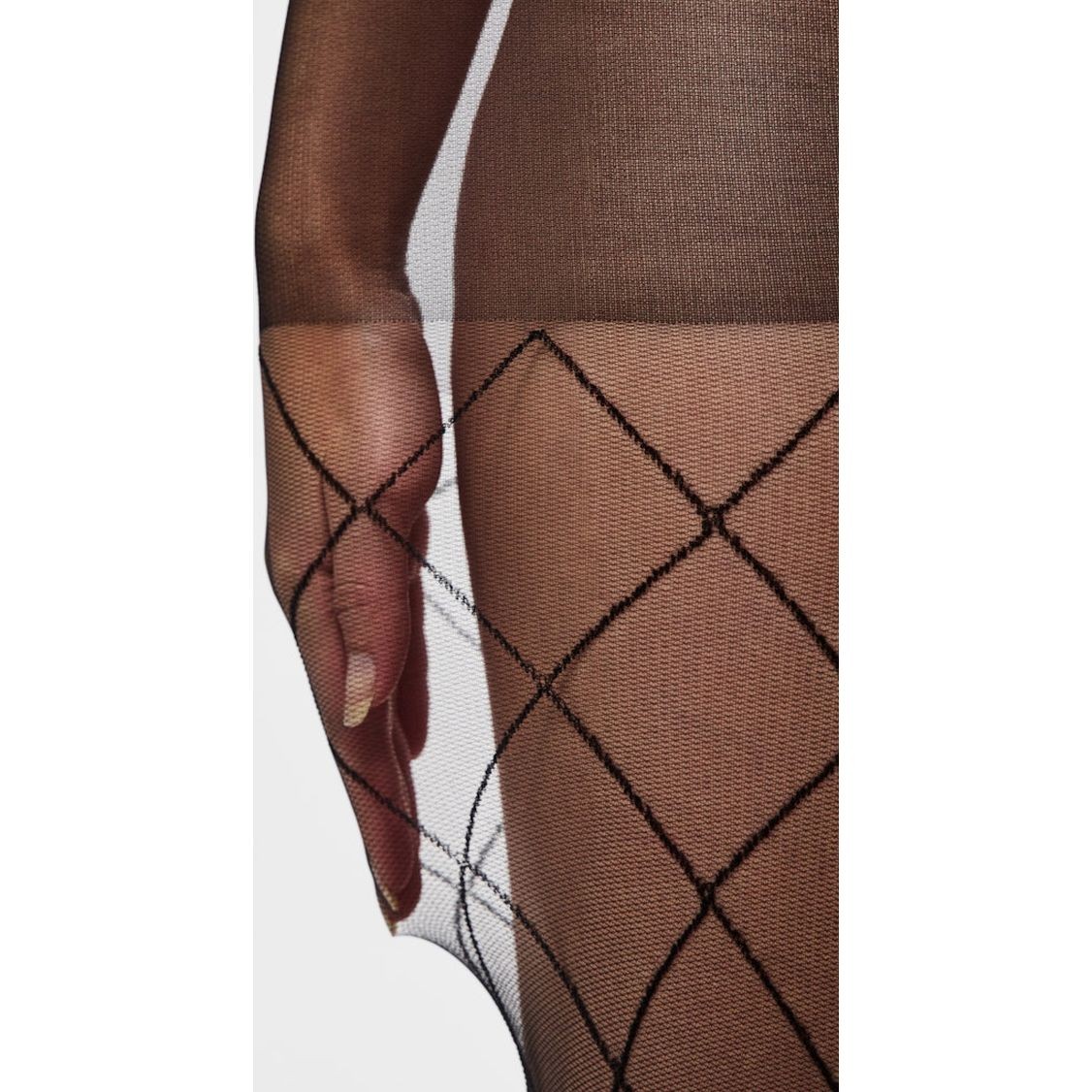 PIECES Pėdkelnės moterims, Juoda, Rabine tights 2