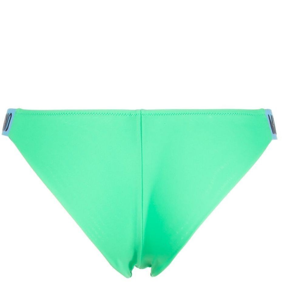 MOSCHINO UNDERWEAR Apatinė kostiumėlio dalis moterims, Žalia, Bikini Bottom 2