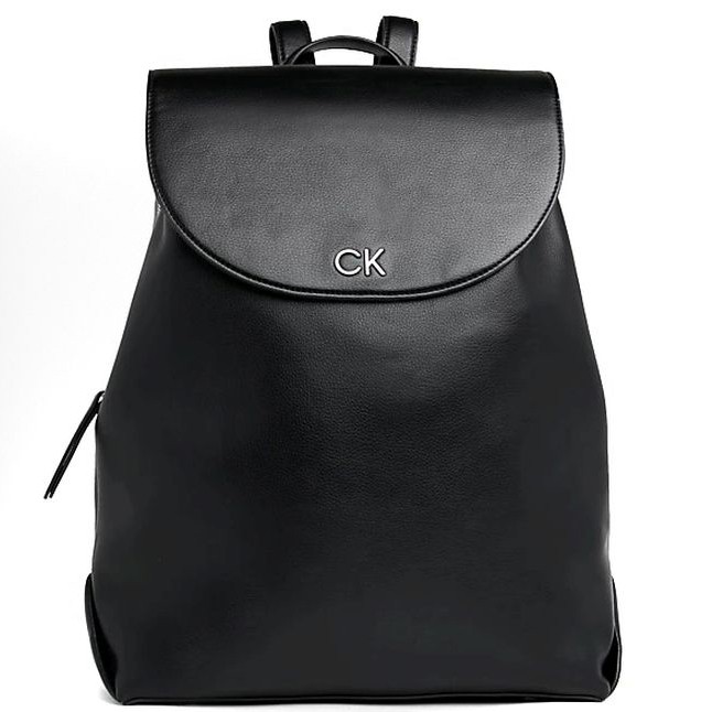 CALVIN KLEIN Kuprinė moterims, Juoda, Daily backpack pebble 1