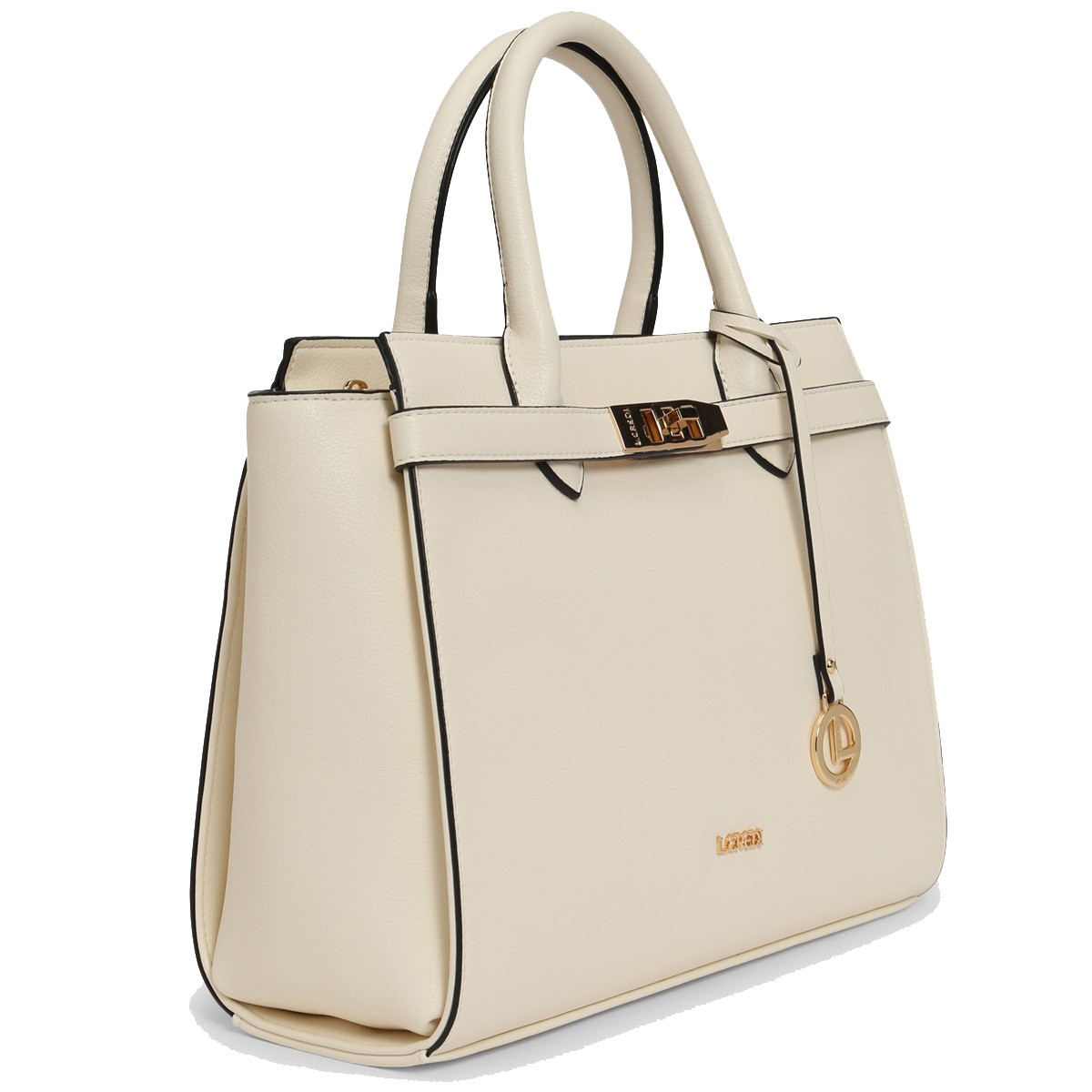 L.CREDI Rankinė, krepšys moterims, Balta, Konstanze bag 2