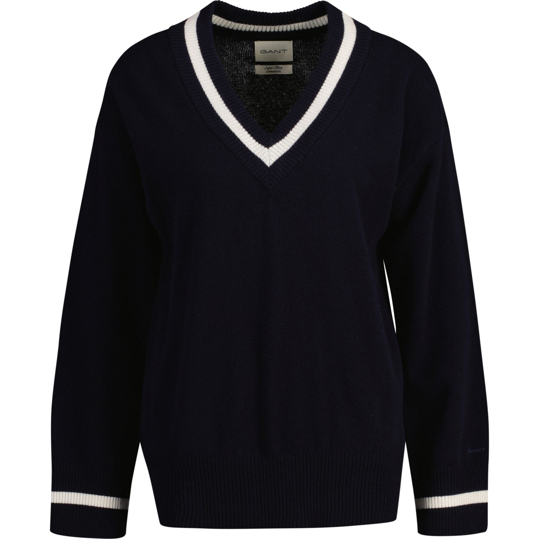 GANT Megztinis moterims, Mėlyna, Sperfine lambswool sweater 1