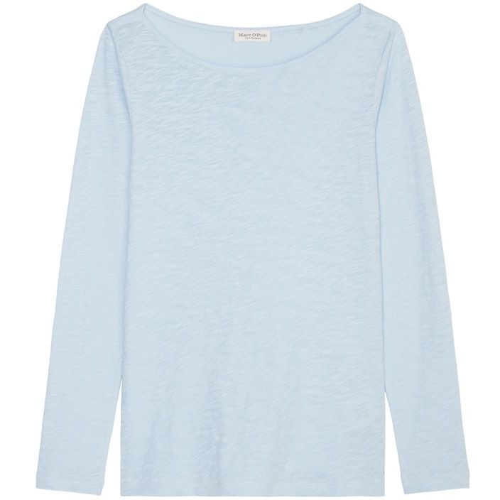 MARC O'POLO Marškinėliai ilgom. rankovėmis moterims, Mėlyna, Tshirts lo 502226152199