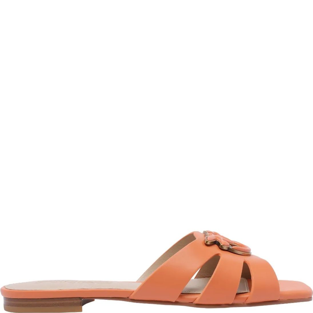 PINKO Šlepetės moterims, Oranžinė, Marli 09 - slipper 1