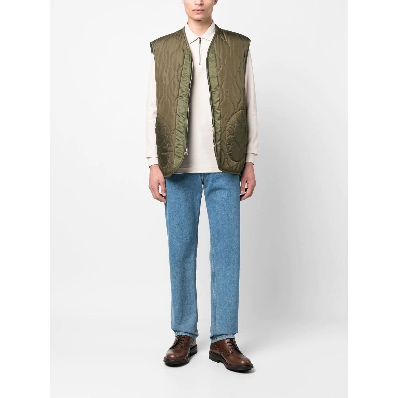 TOMMY HILFIGER Polo marškiniai ilgos rank. vyrams, Balta, Dc zip honeycomb slim polo 3