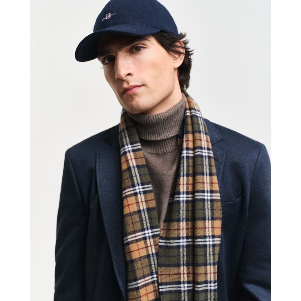 GANT Švarkas vyrams, Mėlyna, Slim two-toned twill blazer 4