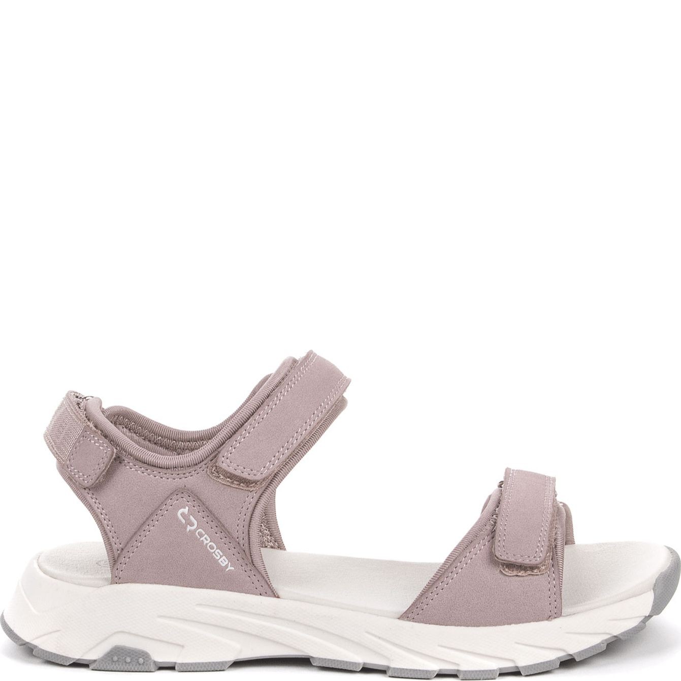 CROSBY Basutės moterims, Violetinė, SANDALS 2
