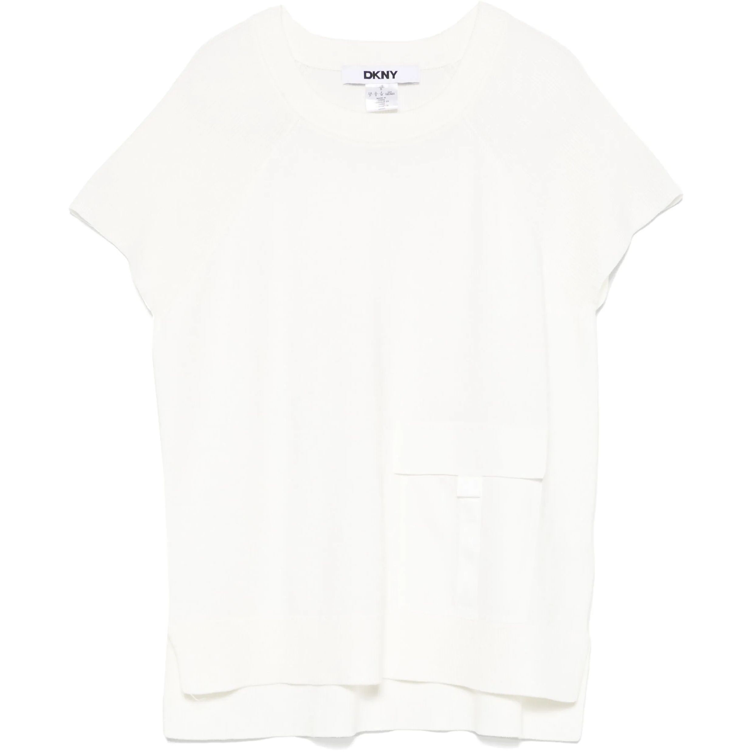 DKNY Marškinėliai trump. rankovėmis moterims, Smėlio, Tshirts 1