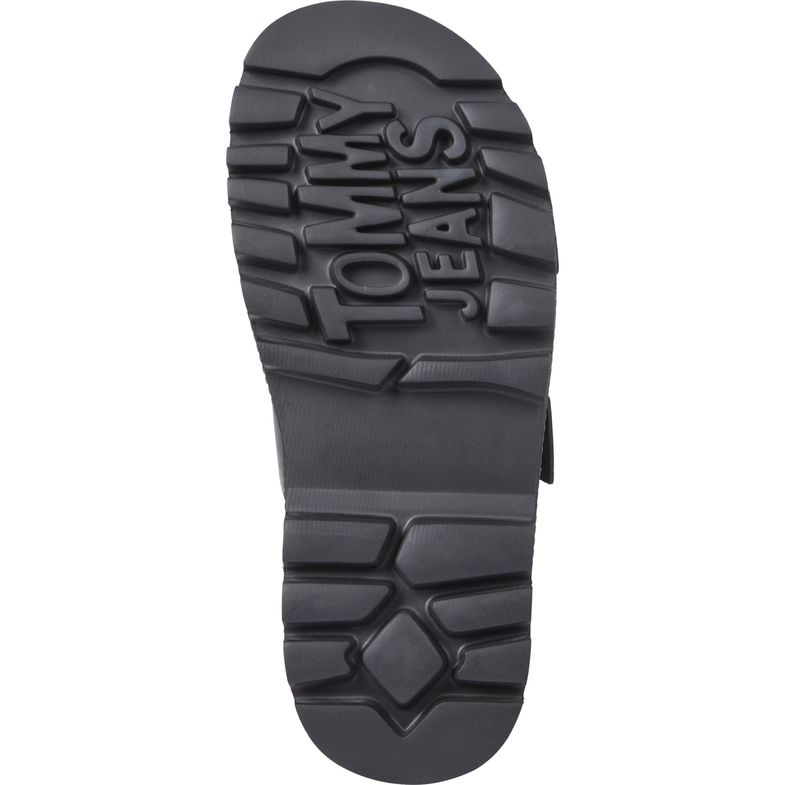 TOMMY JEANS Basutės moterims, Juoda, Double strap sandals 4