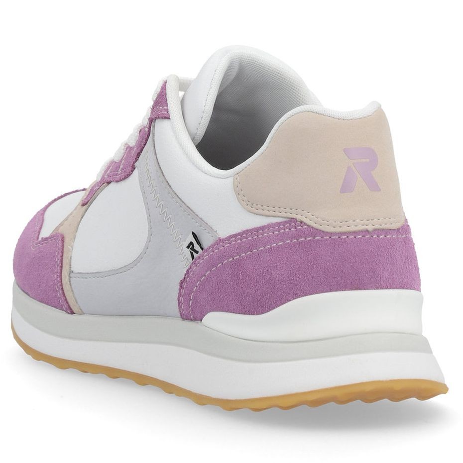 RIEKER Laisvalaikio bateliai moterims, Balta, LEISURE 5