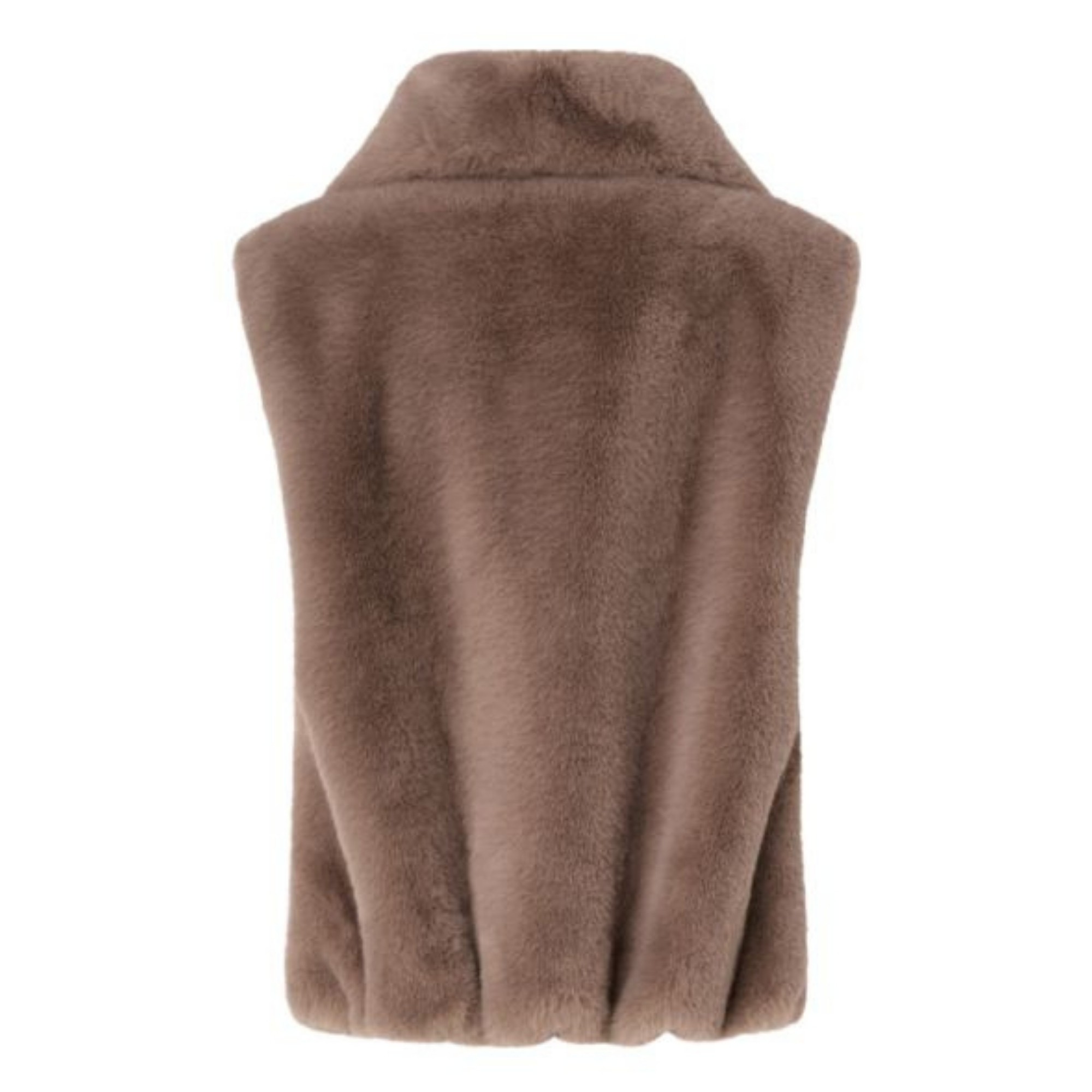 PINKO Kailiniai moterims, Smėlio, Deyn gilet aspen soft 2