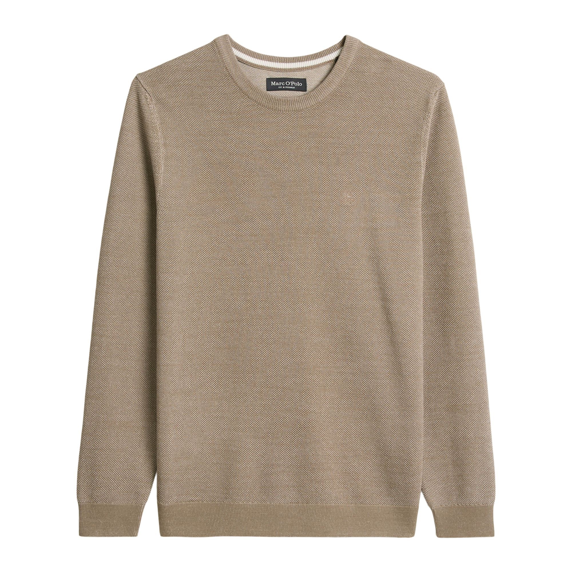 MARC O'POLO Megztinis vyrams, Smėlio, 620502360074 Sweater