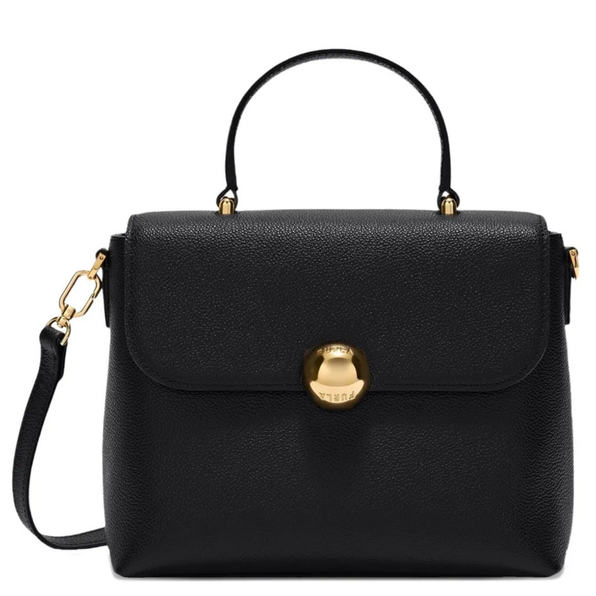 FURLA Rankinė moterims, Juoda, Furla moonlight s top handle 1