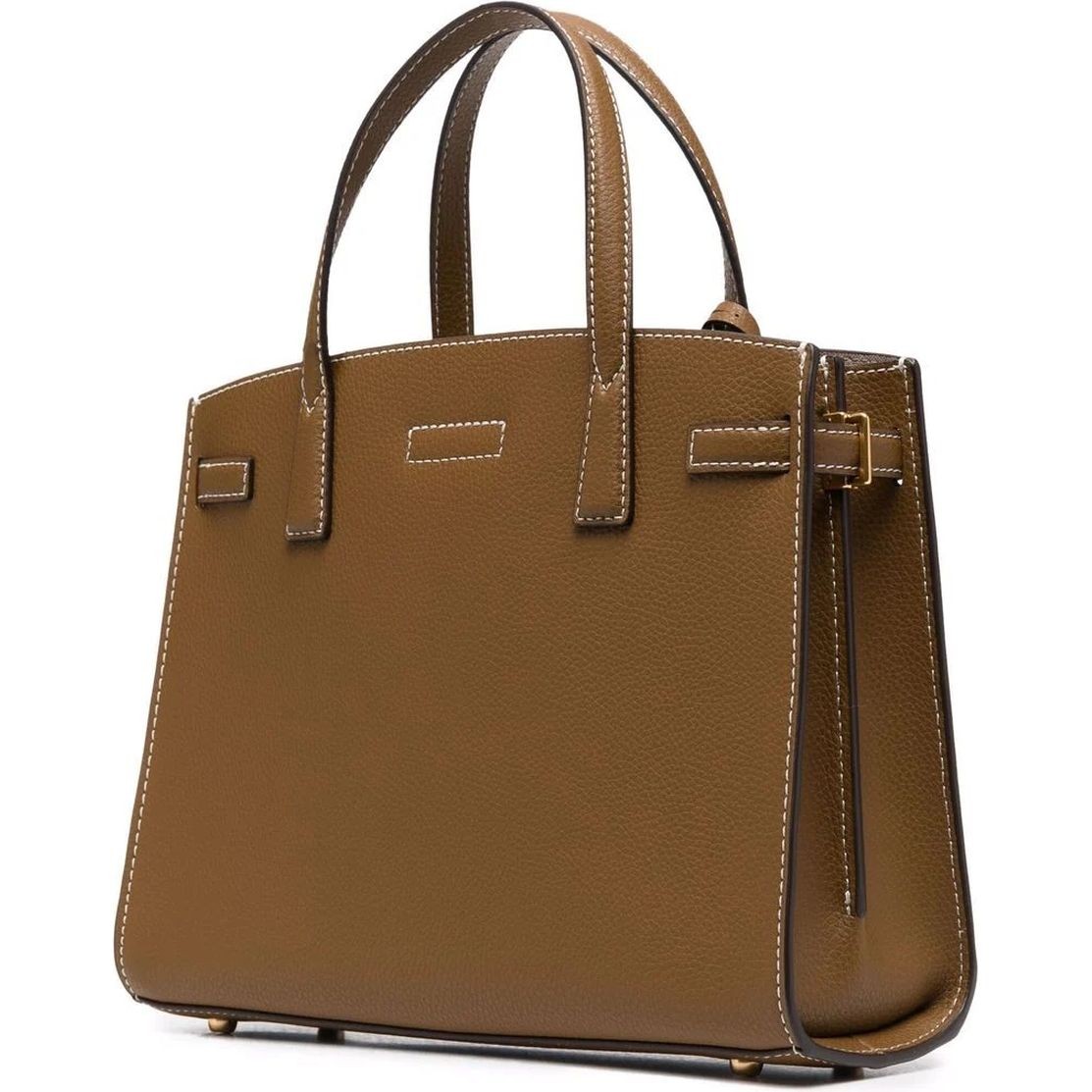 TORY BURCH Pirkinių krepšys moterims, Ruda, Walker small satchel 2