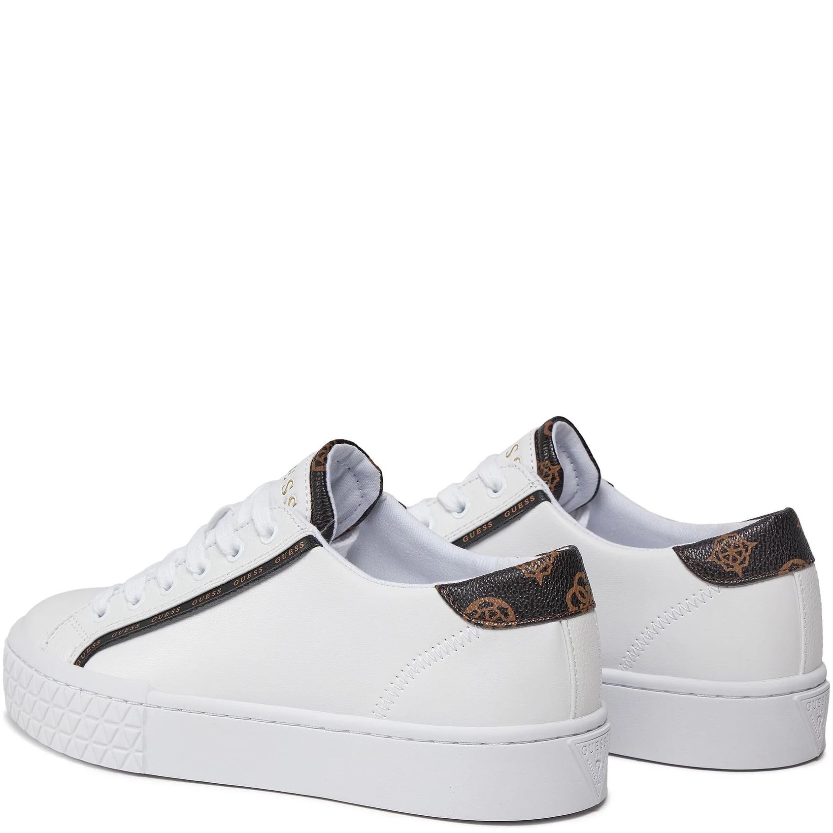 GUESS Sportbačiai moterims, Balta, Pardie6 Sneakers 3