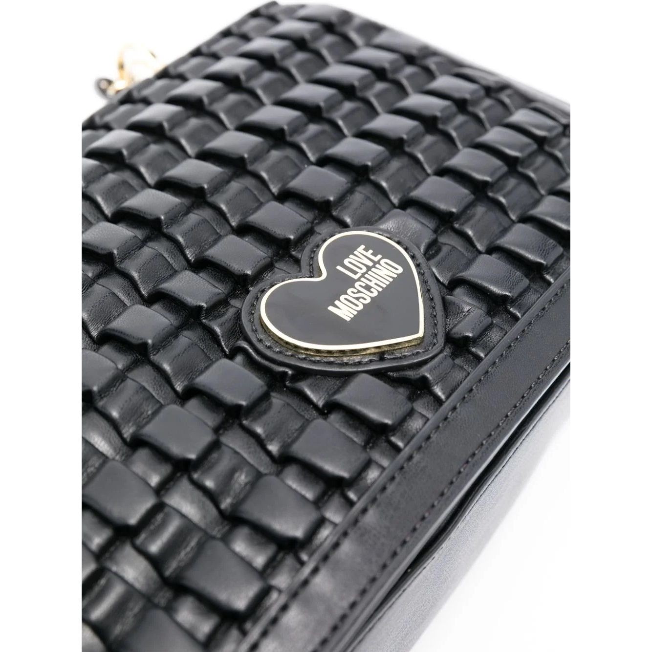 LOVE MOSCHINO Rankinė per petį moterims, Juoda, Shoulder bag 3