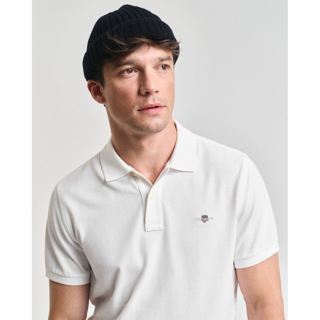 GANT Polo marškiniai trumpos rank. vyrams, Balta 4