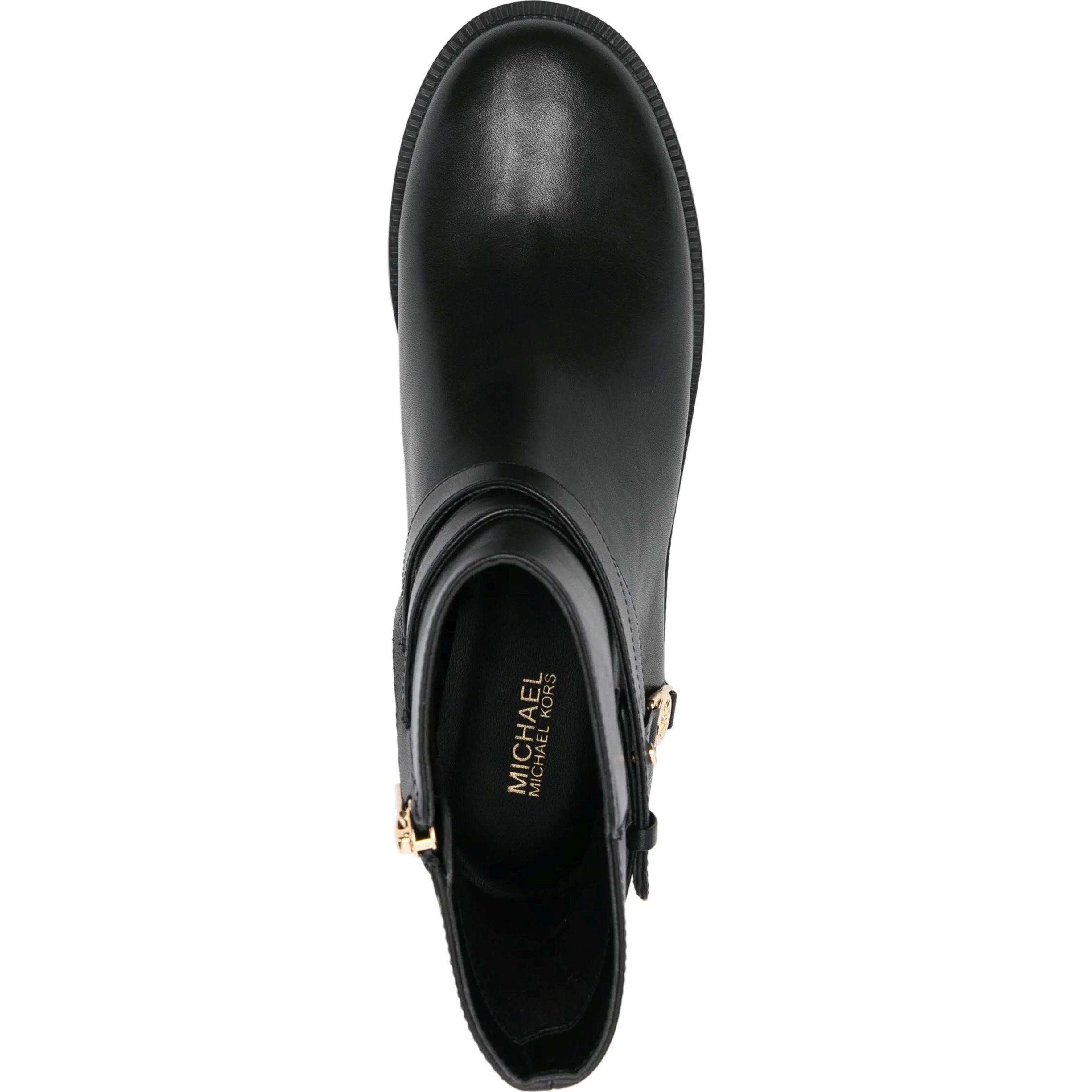 MICHAEL KORS Aulinukai moterims, Juoda, Abigail flat bootie 4