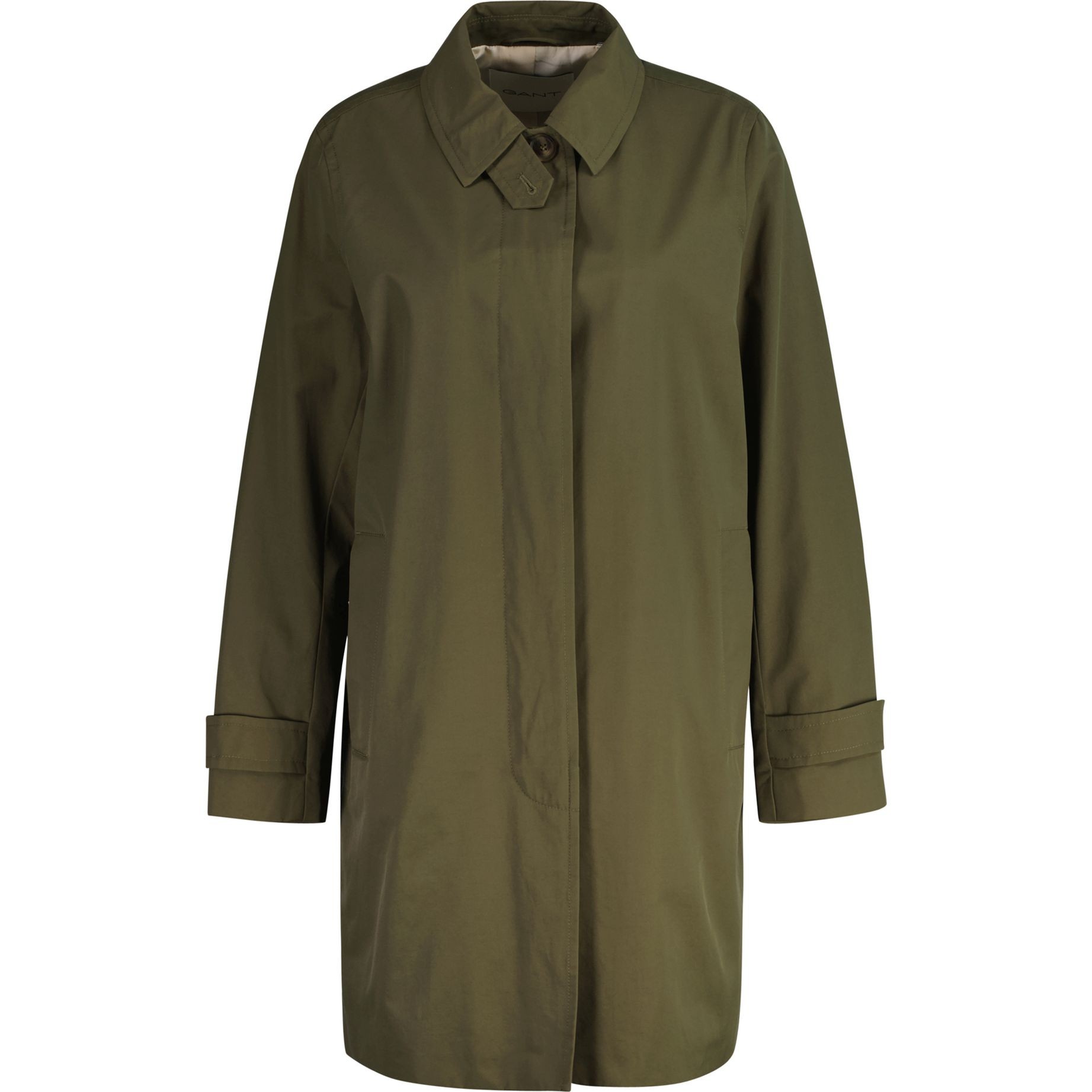 GANT Paltas moterims, Žalia, Car coat 1