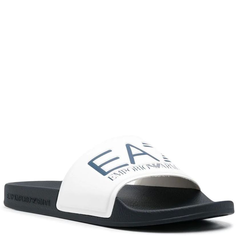 EA7 Šlepetės, Balta, Shoes beachwear 1