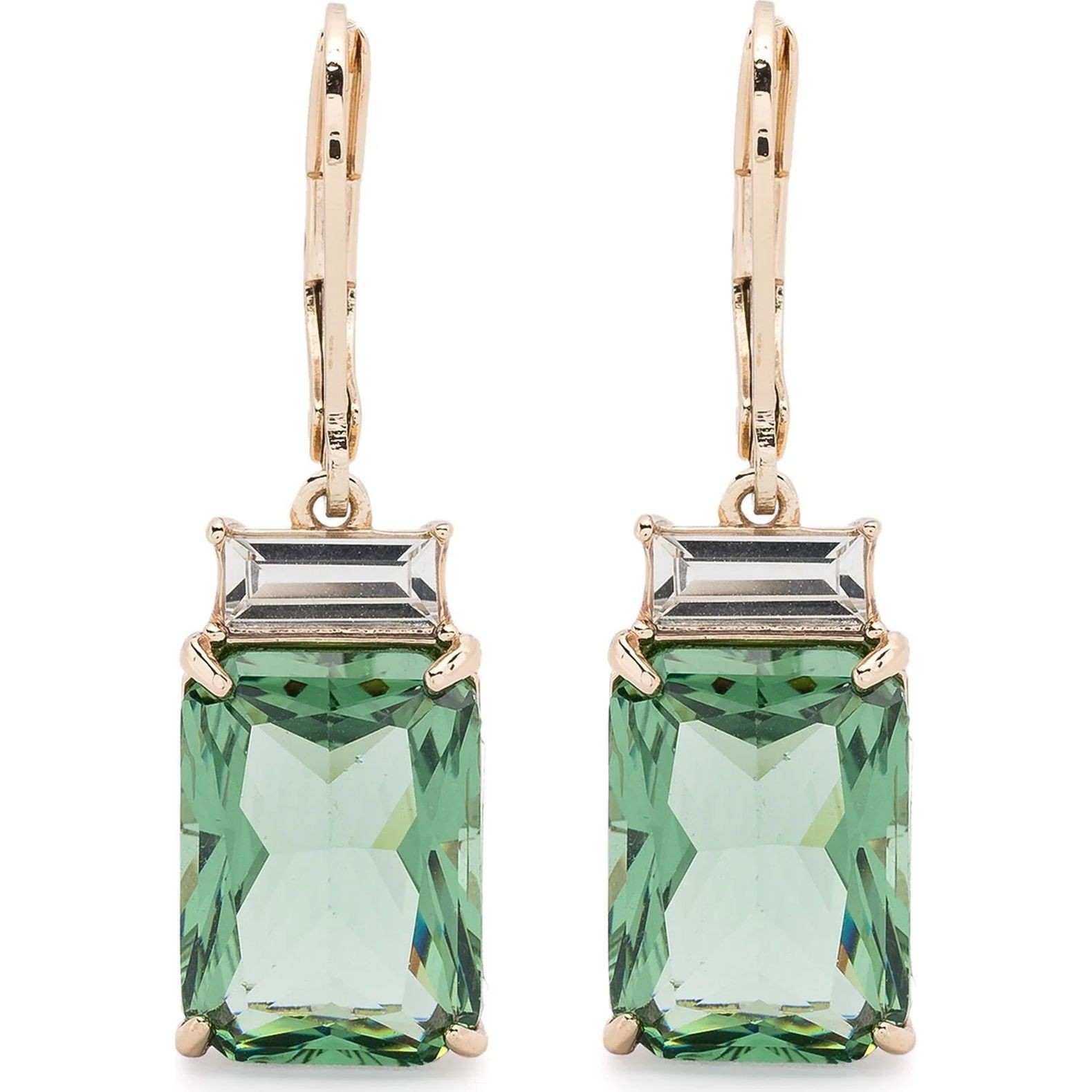 RALPH LAUREN Auskarai moterims, Auksinė, Pe stone drop 1