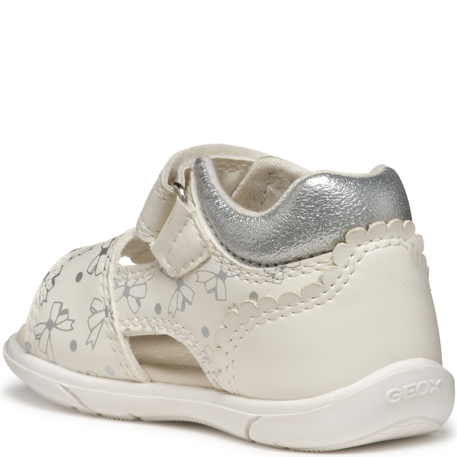 GEOX Basutės mergaitėms, Balta, Zapito sandals 2