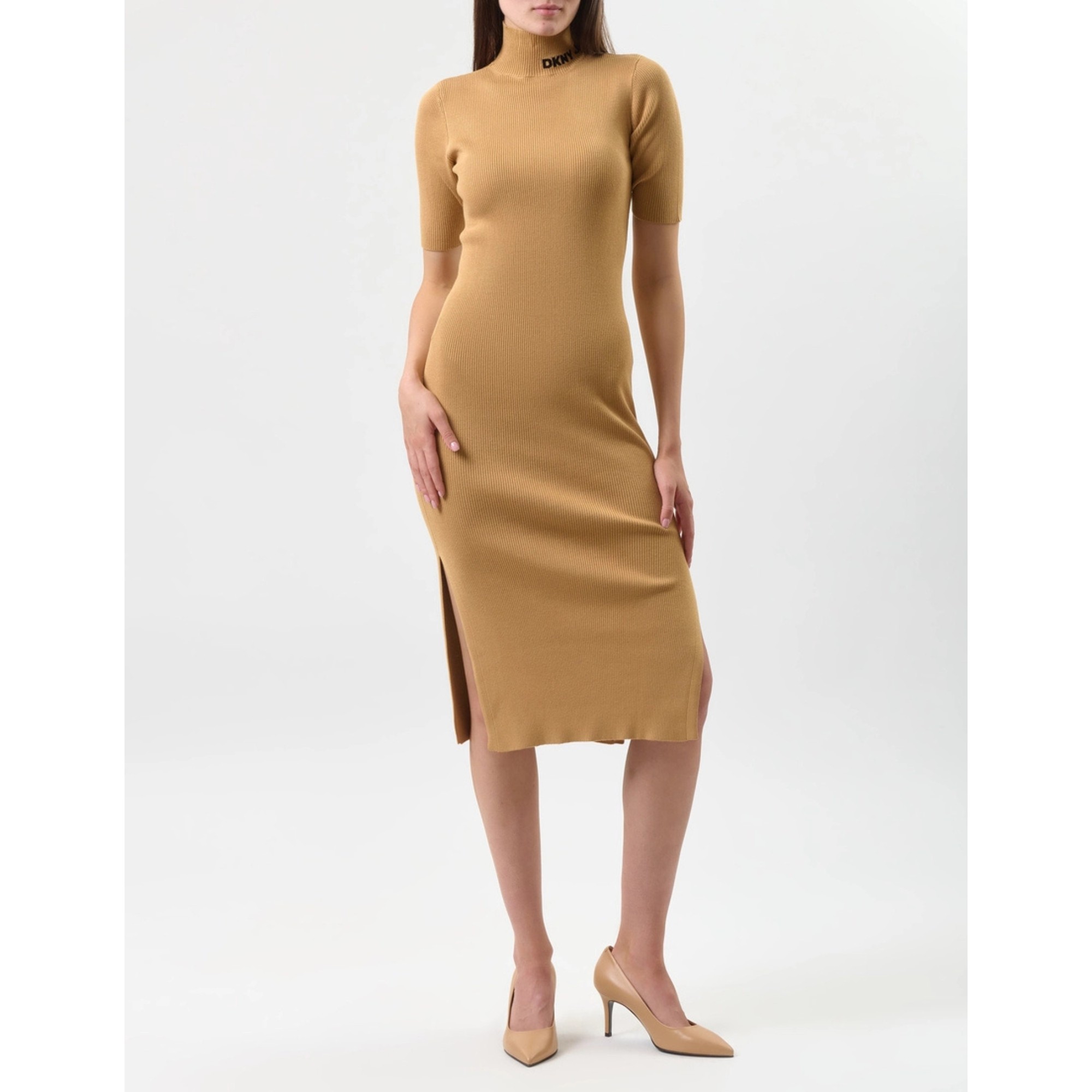 DKNY Midi suknelė moterims, Marga, Mock neck ballet sle 1