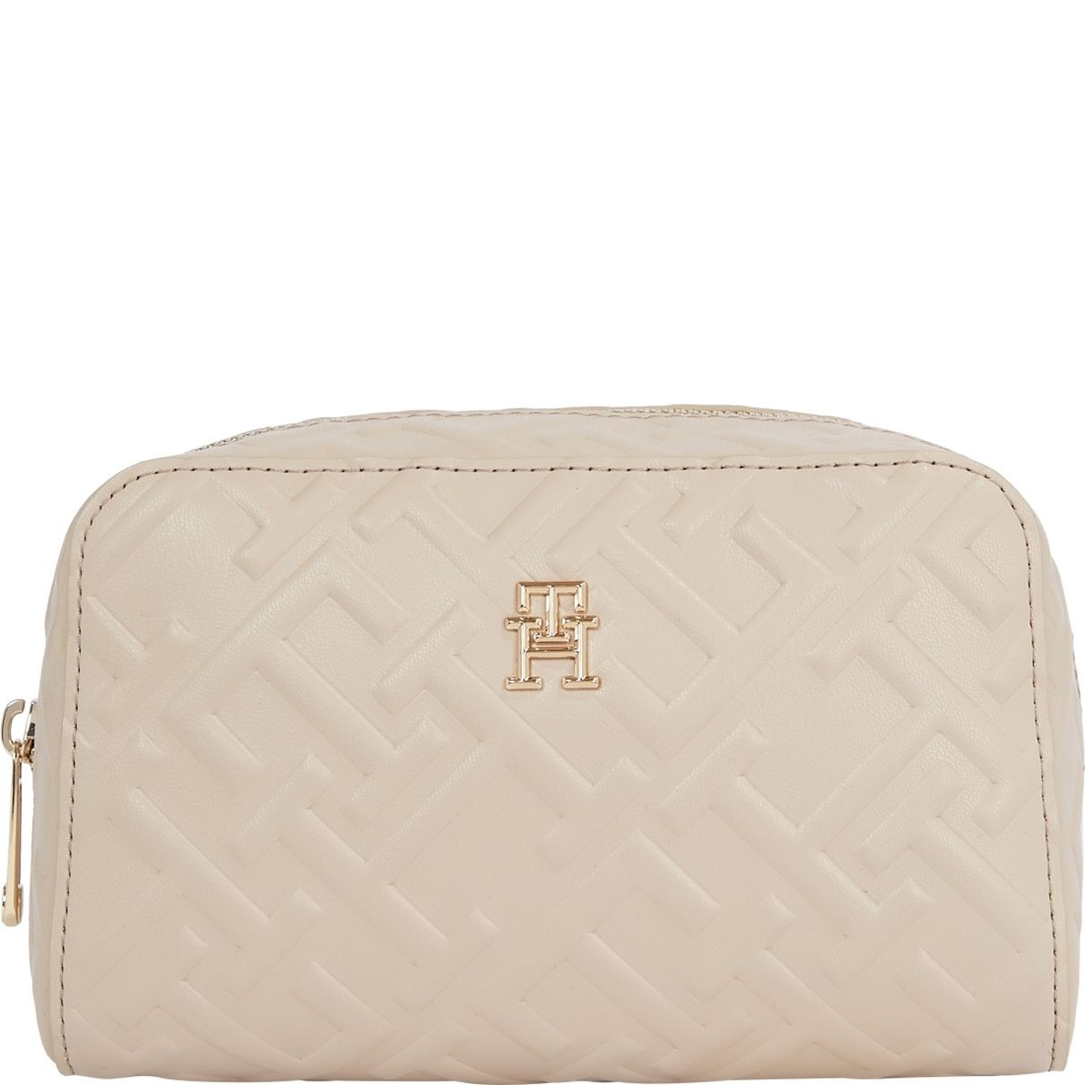 TOMMY HILFIGER Kosmetinė moterims, Smėlio, Iconic washbag mono 1
