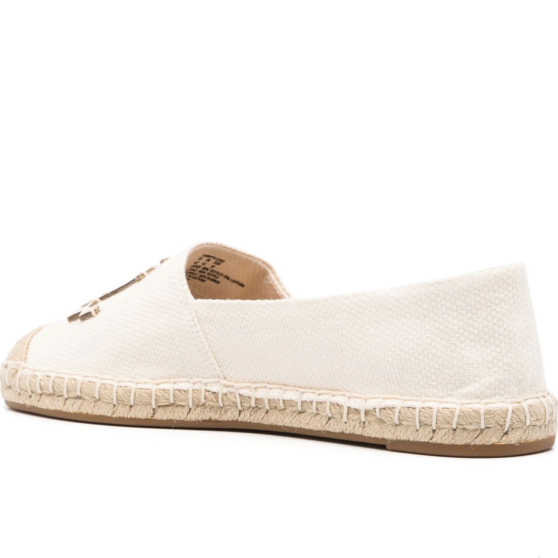 LAUREN RALPH LAUREN Espadrilės moterims, Balta, Cameryn logo espadrilles 3