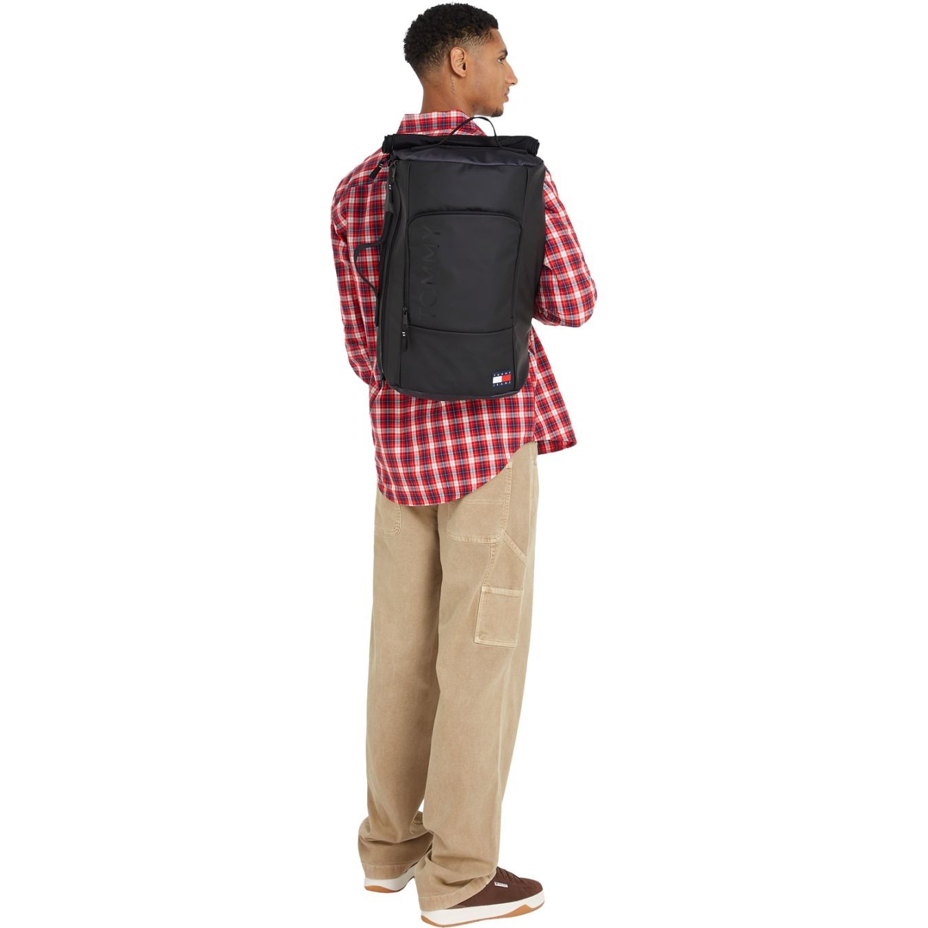 TOMMY JEANS Kuprinė vyrams, Juoda, Daily backpack 6