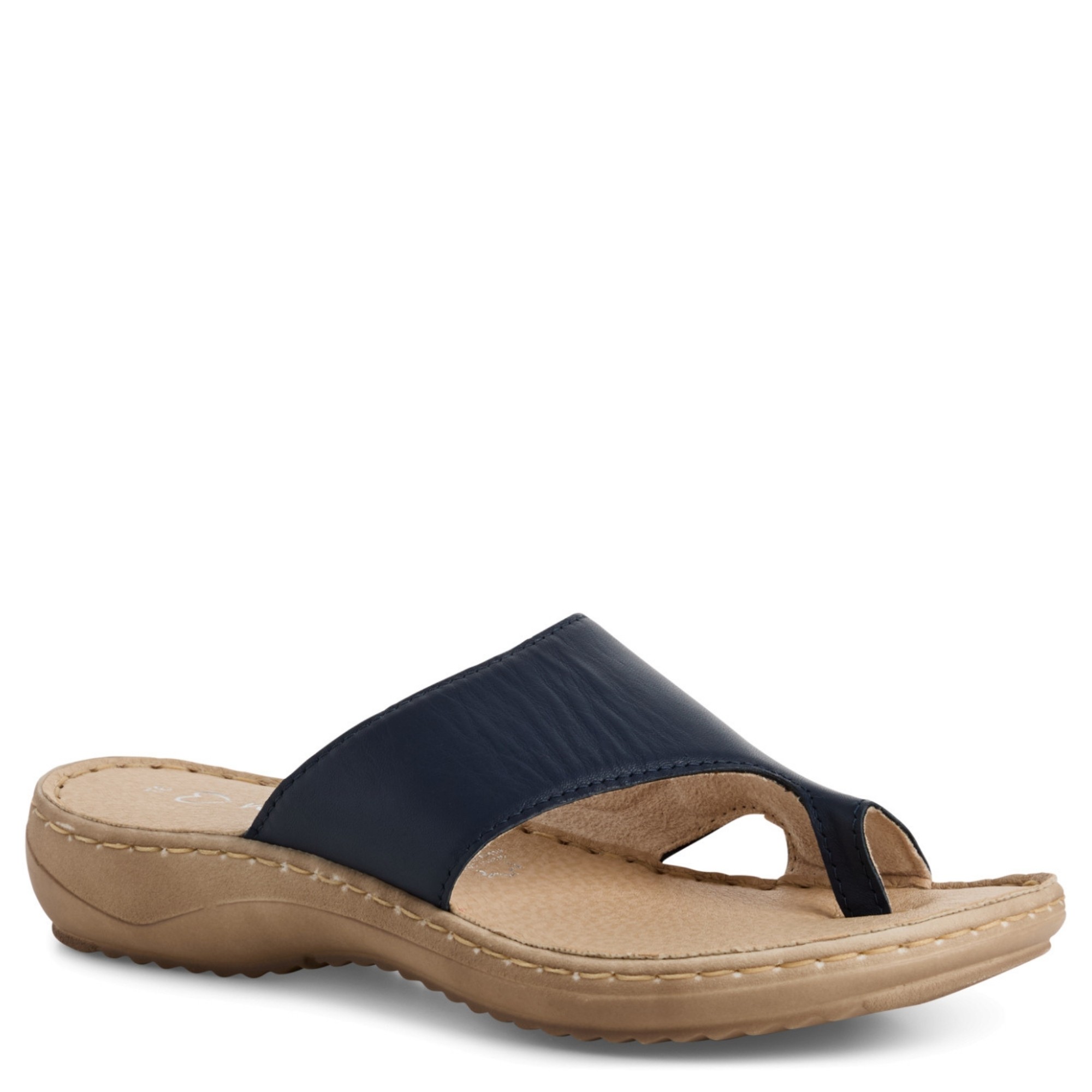 MARCO TOZZI Pliažo šlepetės per pirštą moterims, Mėlyna, Flip-Flops 1