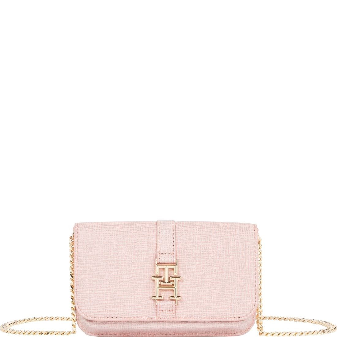 TOMMY HILFIGER Rankinė per petį moterims, Rožinė, Plush mini crossover 1