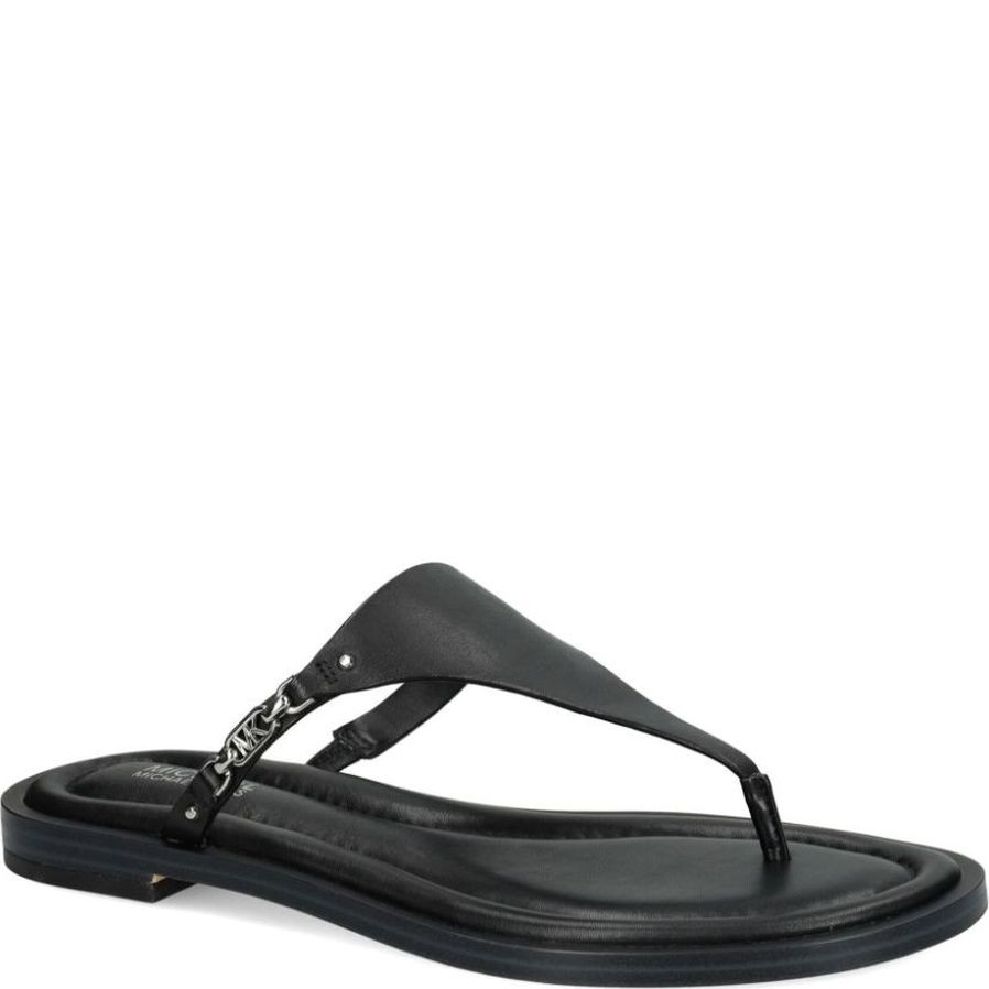 MICHAEL KORS Basutės moterims, Juoda, Daniella flat thong 2