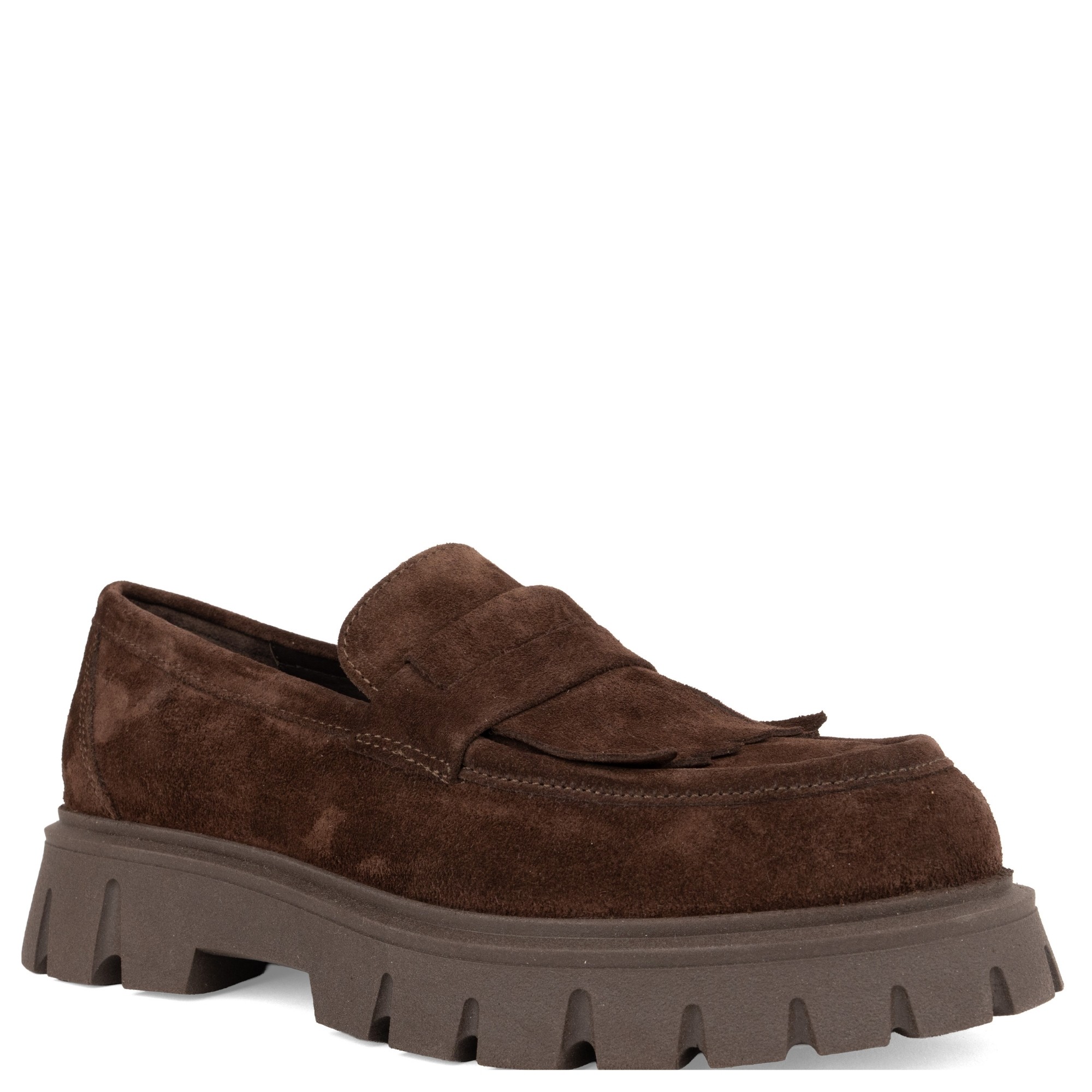 SERGIO MORETTI Loaferiai moterims, Ruda, Loafers 1