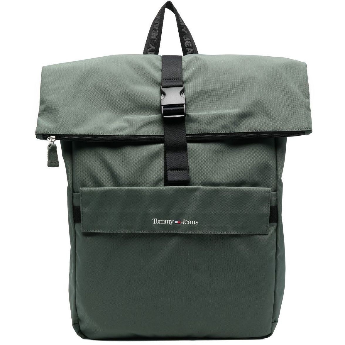 TOMMY JEANS Kuprinė vyrams, Žalia, ESSENTIAL ROLLTOP BACKPACK 1