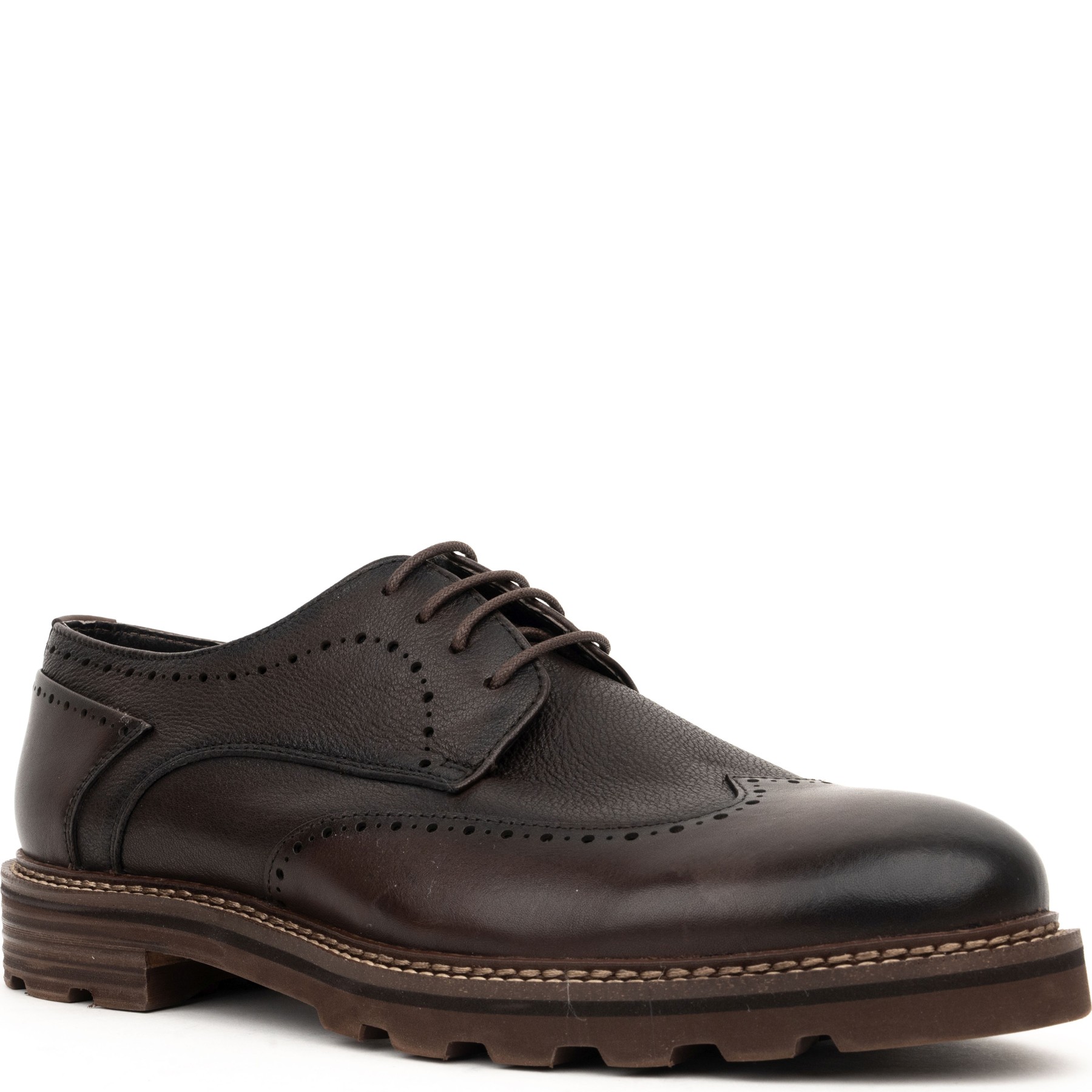 SERGIO MORETTI Klasikiniai batai vyrams, Ruda, Formal 1