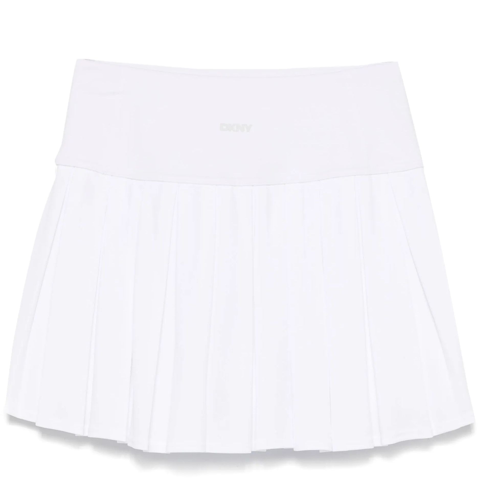 DKNY Mini sijonas moterims, Balta, Pleated tennis skort 2