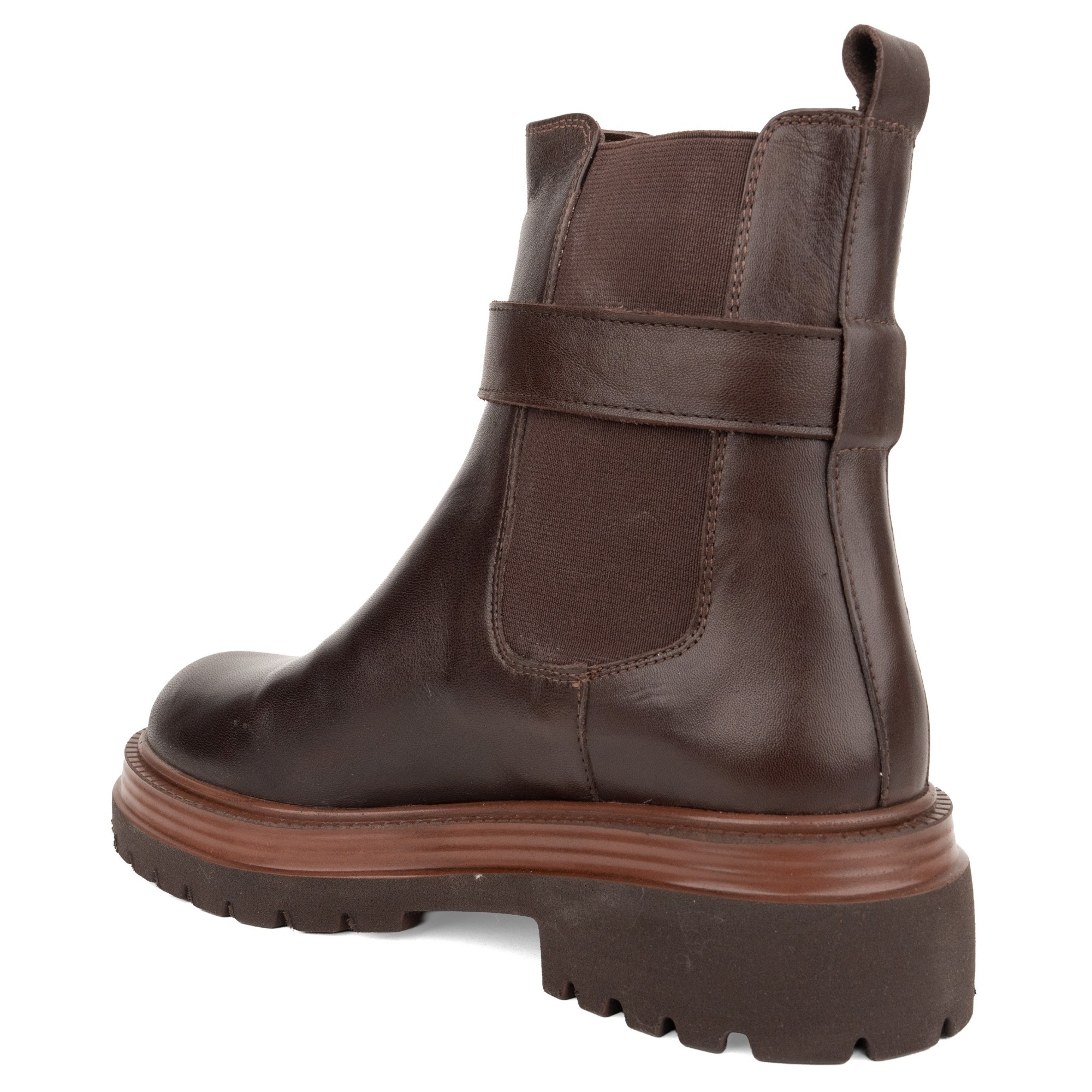 SERGIO MORETTI Aulinukai moterims, Ruda, Booties, smr6578-25213brw 3